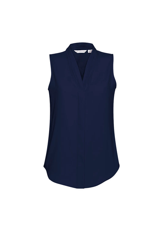 Women's Madison Sleeveless Top - S627LN-Midnight Blue-10