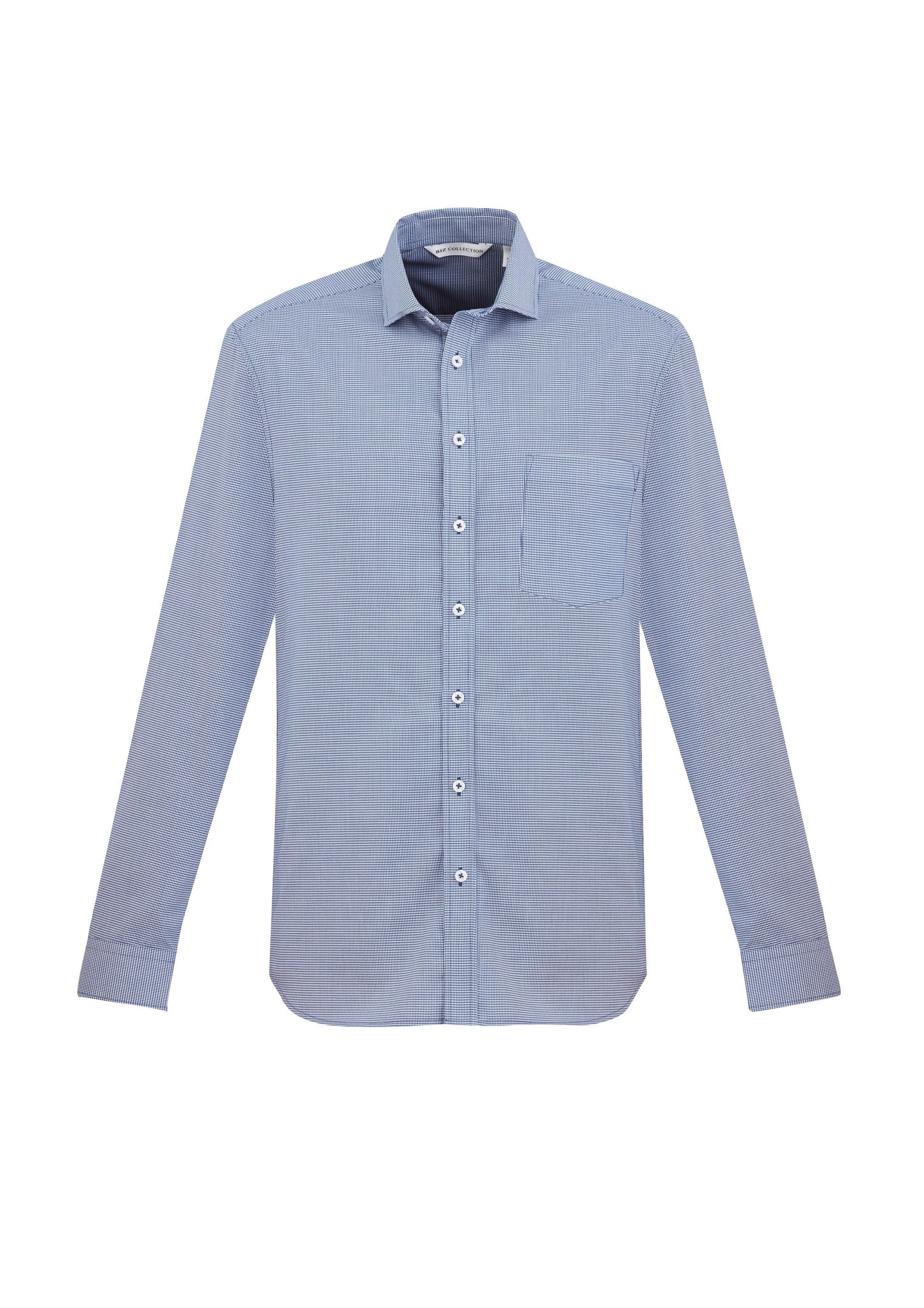 Mens Jagger Long Sleeve Shirt - S910MS-French Blue-L