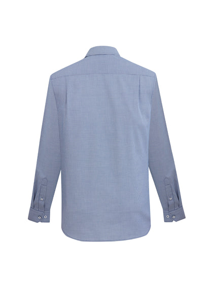 Mens Jagger Long Sleeve Shirt - S910MS-French Blue-L