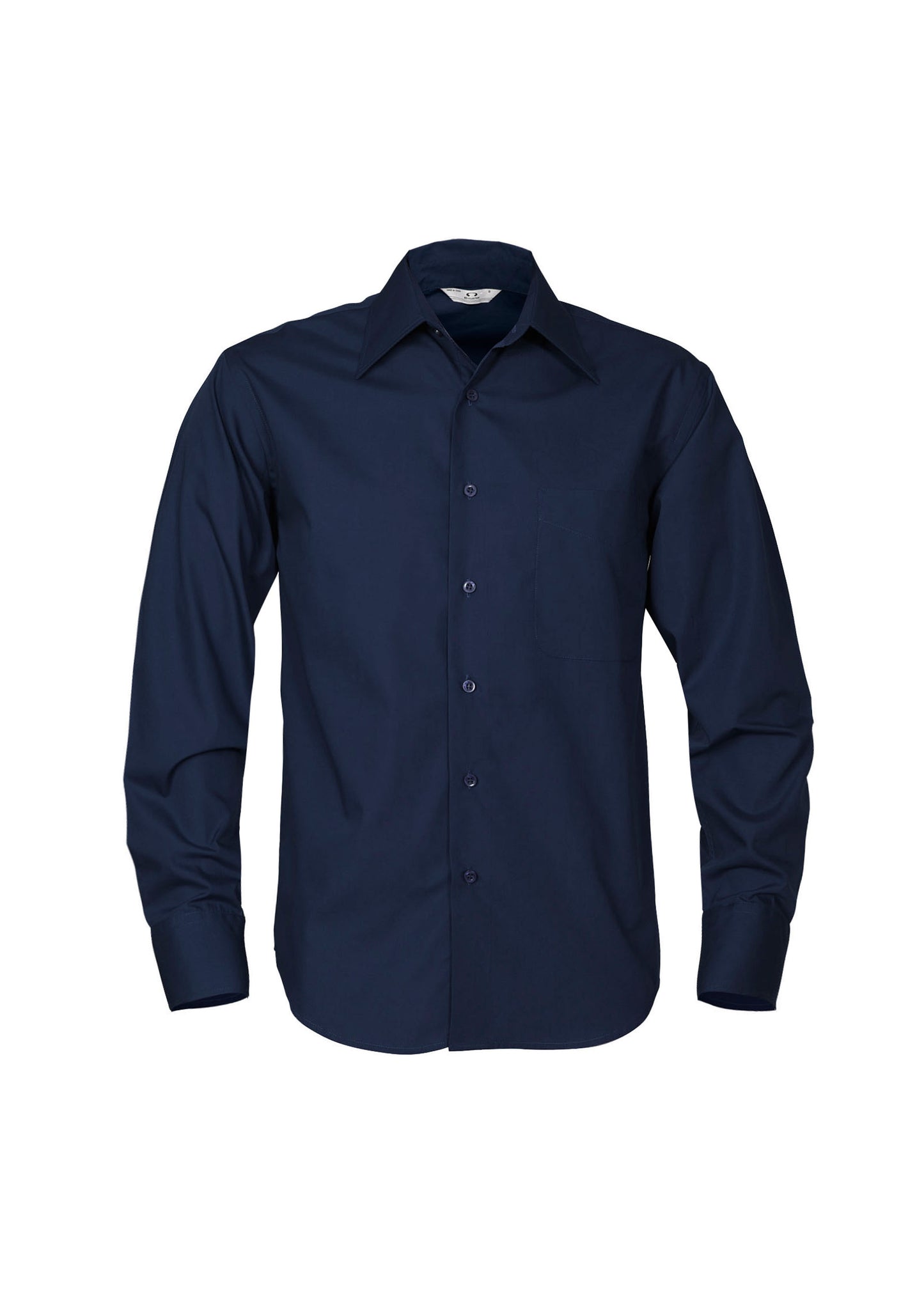Men's Metro Long Sleeve Shirt - SH714-Navy-3XL