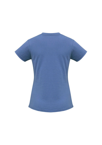 Women's Ice Short Sleeve Tee - T10022-Denim-16
