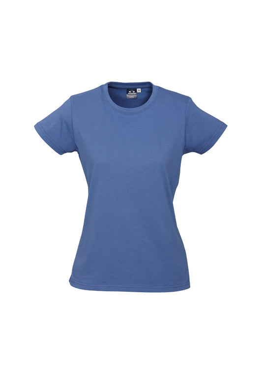 Women's Ice Short Sleeve Tee - T10022-Denim-16