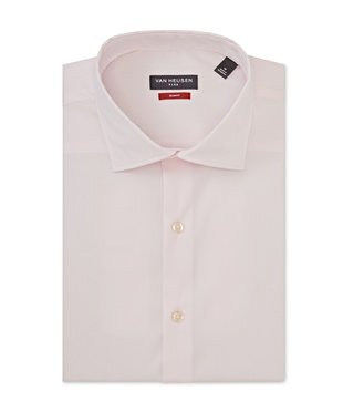 Men's Slim Fit Shirt Solid Colour -VSSR311U-Pink-XL