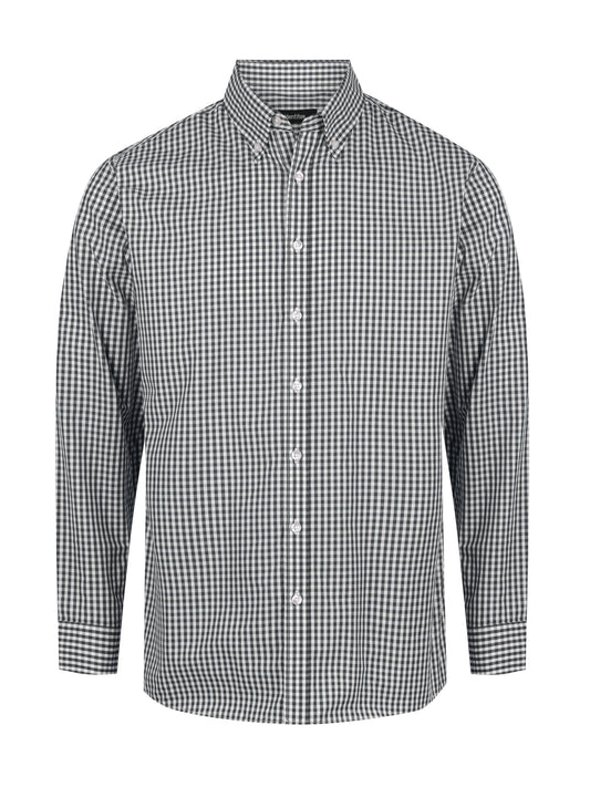 Men’s Miller Long Sleeve Shirt - W44-Black-XL